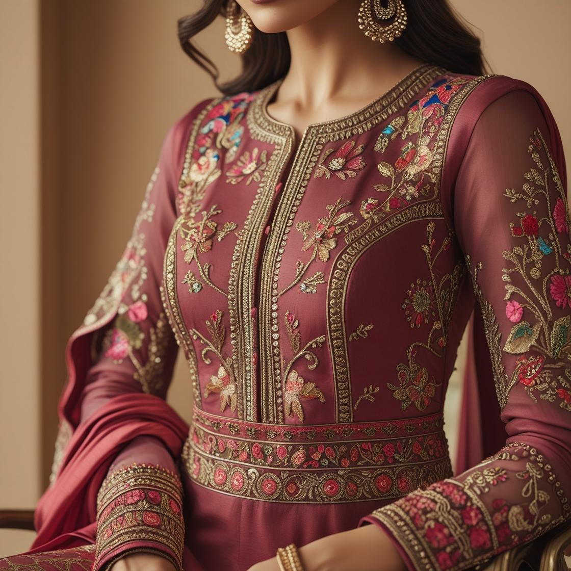 Luxury Women's Punjabi Suit ghjk