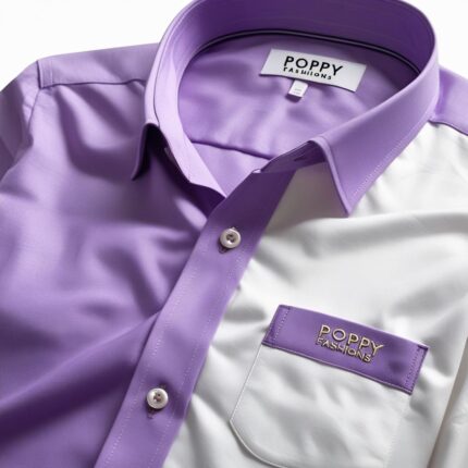 Poppy Fashions Purple Shirt