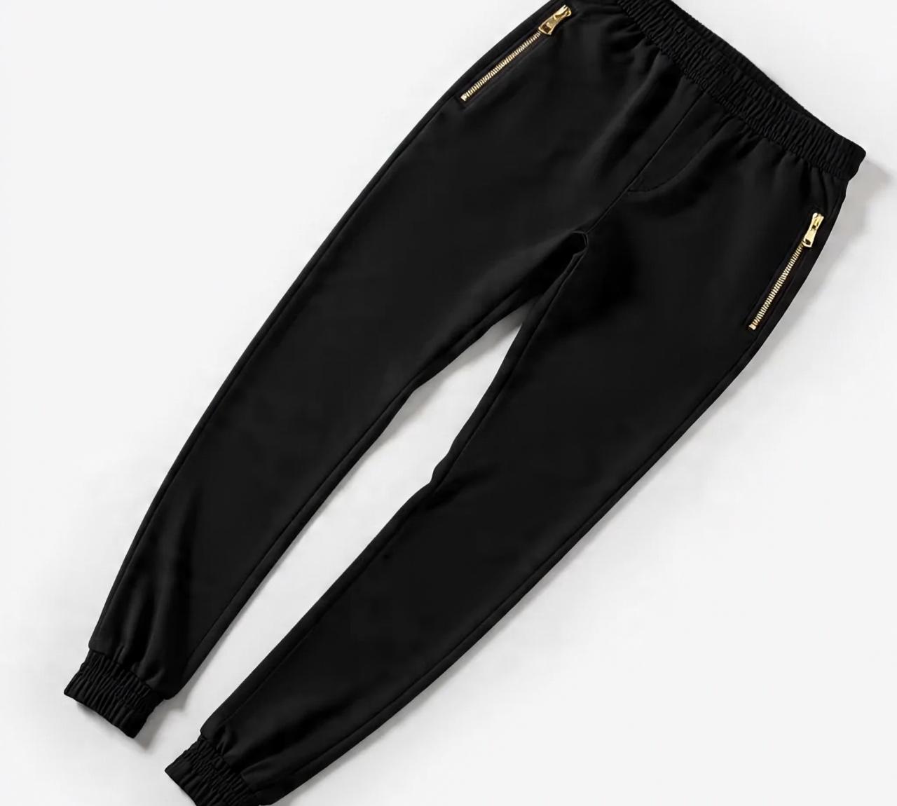 men_s_black_jogger_pants_with_gold_zipper